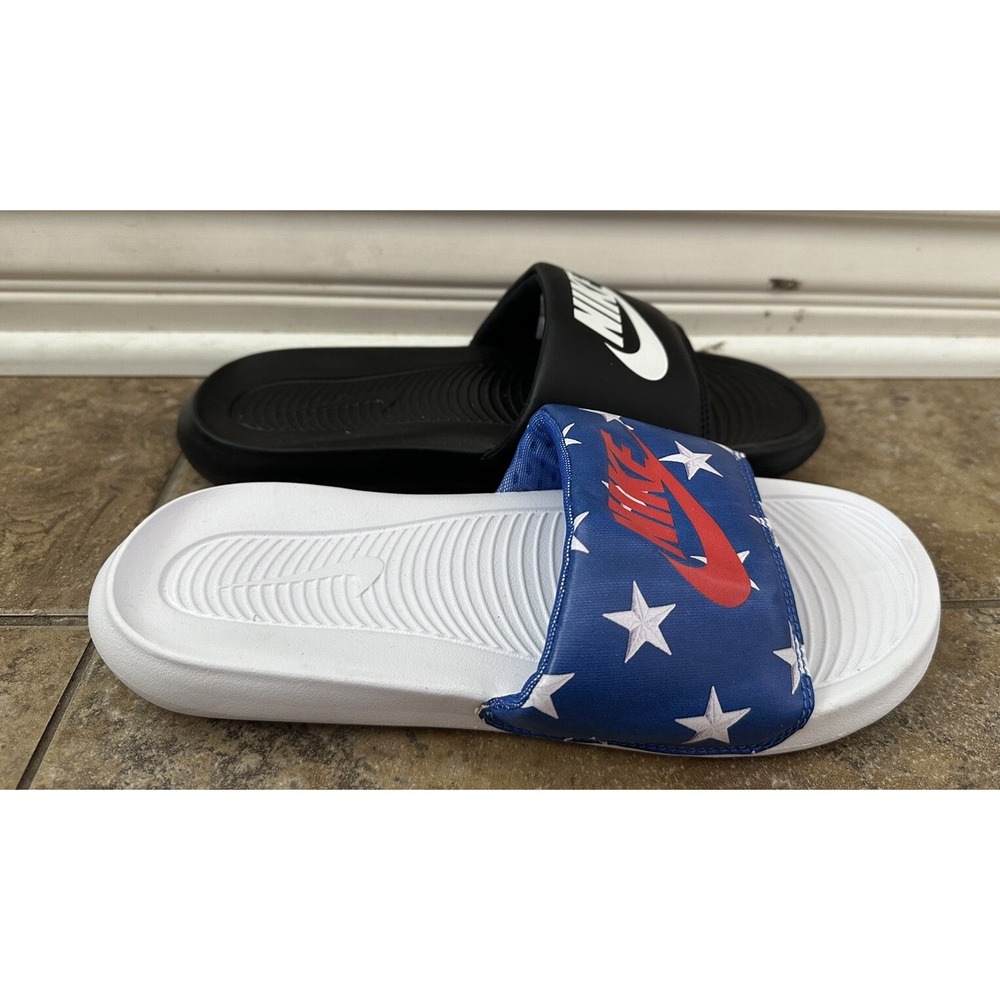 Nike Women's Victori One Slides Multicolors  Mismatch Size 7
